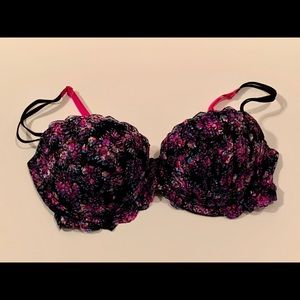 Pink Lightlined Date Bra